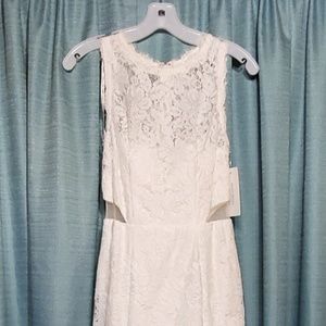 David's Bridal DB Studio Lace Wedding Prom Dress